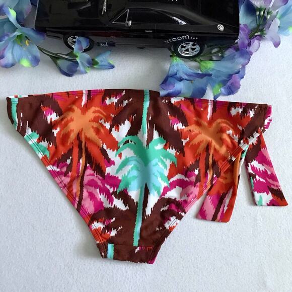 Esprit NWT Tropical Bikini Swim Bottom Women L - Picture 6 of 11